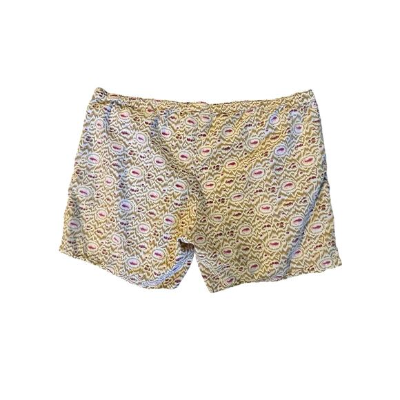 Sundance Women’s Ikat Print Cotton Shorts – Size Large Festival Boho Artisan - Picture 2 of 6